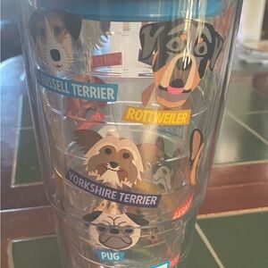 Tervis Dog Breed Tumbler with Blue Lid